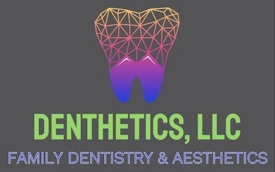 Denthetics LLC Kenosha Dental Office Logo